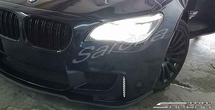 Custom BMW 7 Series  Sedan Front Lip/Splitter (2009 - 2015) - $290.00 (Part #BM-094-FA)